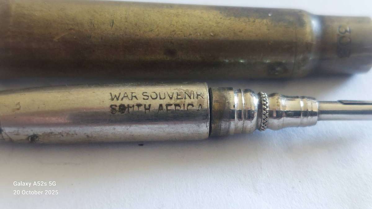 Wow!! WW1 war souvenir bullet propelling pencil