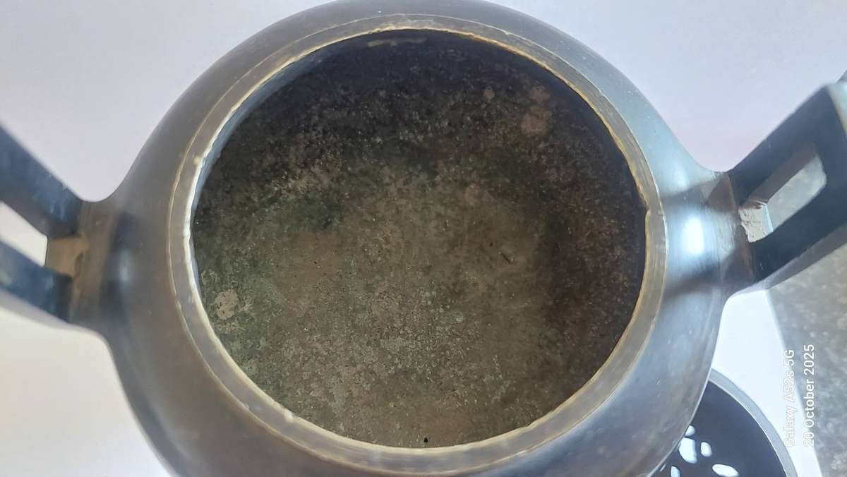 Very Rare! 19th century Japanese bronze censor circa 1870's Value R5500