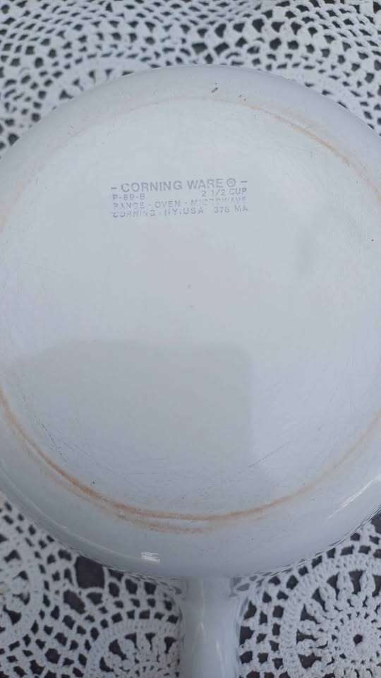 Small Vintage Corning Ware Blue Cornflower Saucepan