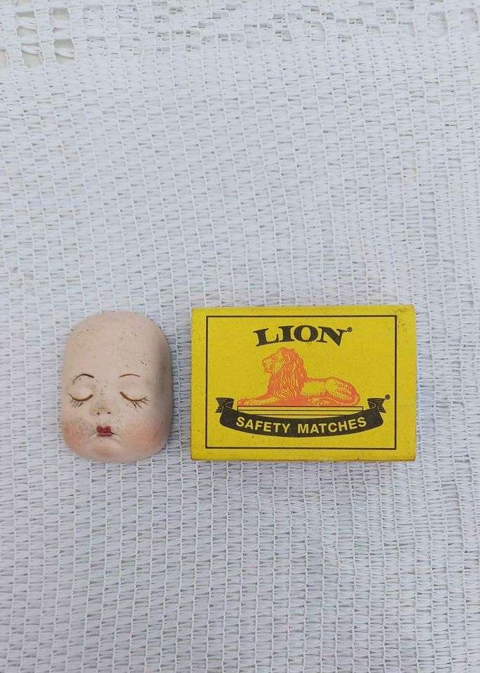 Vintage Miniature Porcelain Doll Faces
