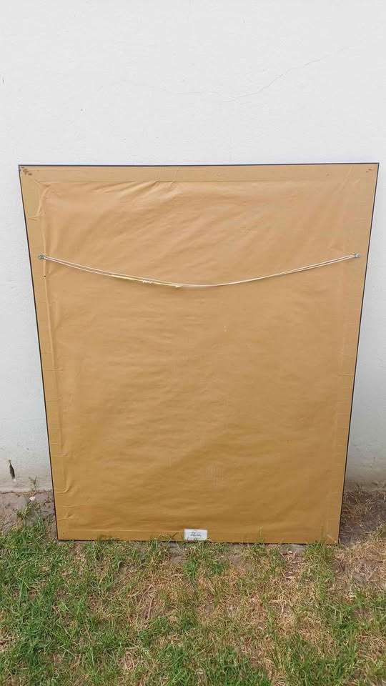 Large Original Framed (1970) Chisum Poster - John Wayne . 110cm tall, 85cm wide