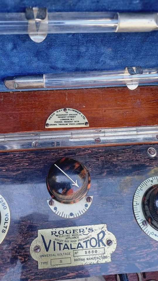 1930s Cased Vintage ROGERS VITALATOR with attachments