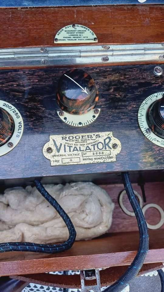 1930s Cased Vintage ROGERS VITALATOR with attachments