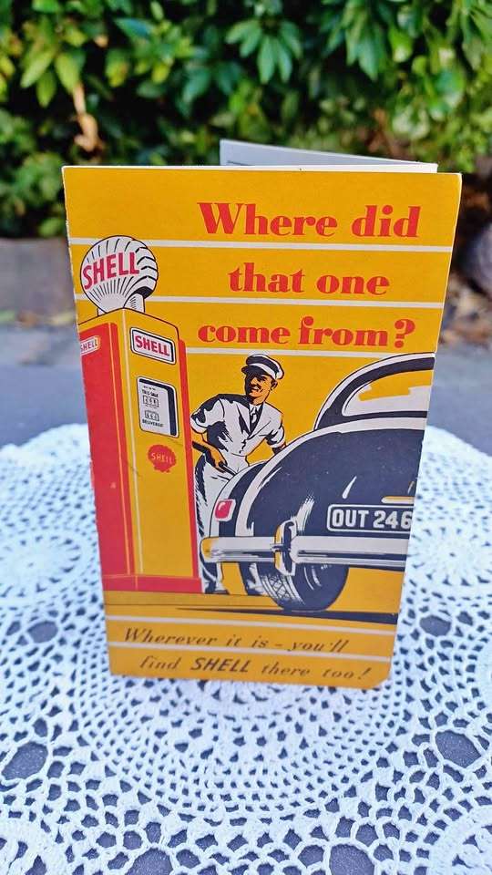 Vintage Shell booklet. Where did that one come from?