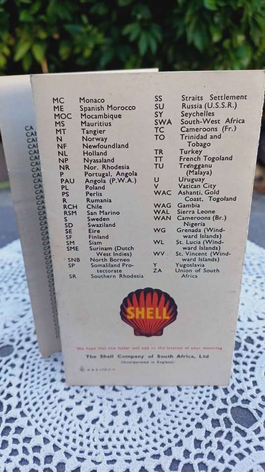 Vintage Shell booklet. Where did that one come from?