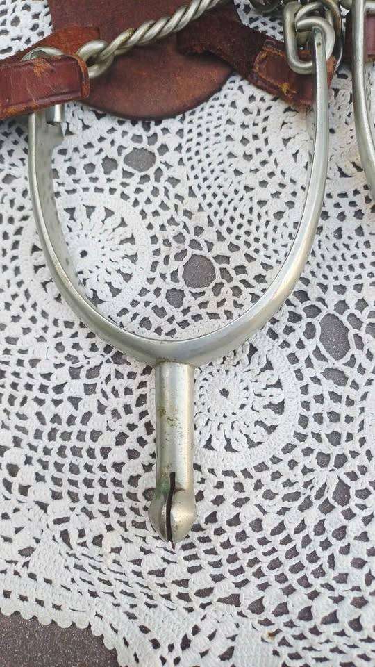 Pair of WW1 era Spurs manufactured by Withers Ltd
