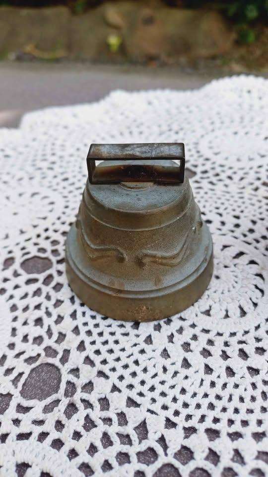 2 vintage brass "Temple" Bells