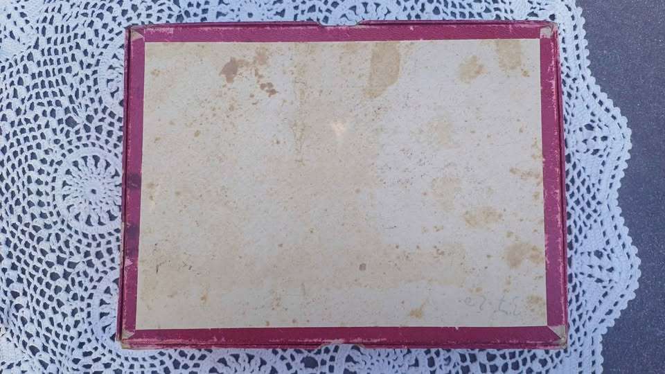 Circa 1948. Schowanek wooden train set Nr. 10401 in original box. Made in Austria