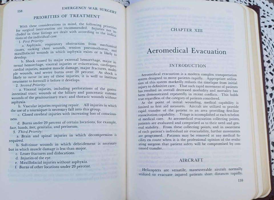 1975 Nato Handbook: Emergency War Surgery  + 1971 First Aid Notes for Rhodesian Army and Airforce