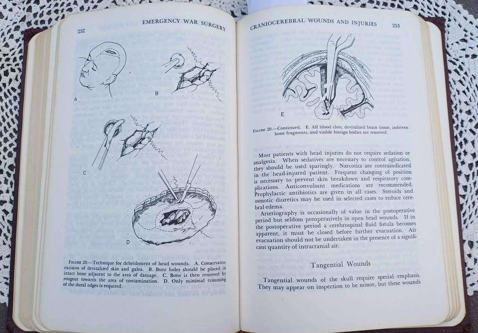 1975 Nato Handbook: Emergency War Surgery  + 1971 First Aid Notes for Rhodesian Army and Airforce