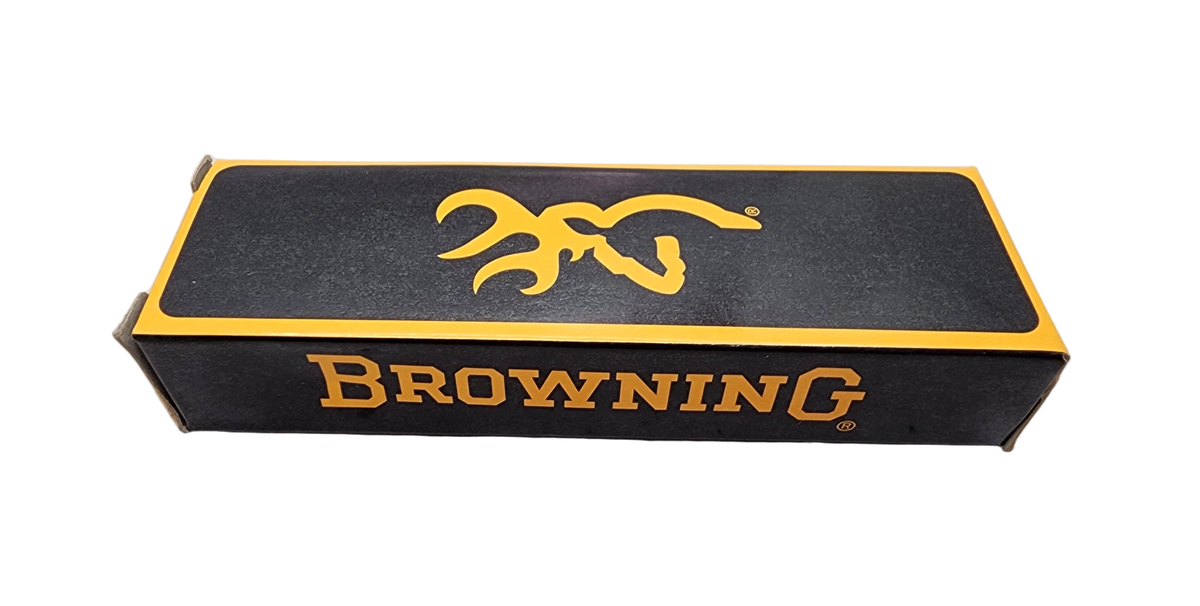 Browning Folding Knife With Wooden Handle