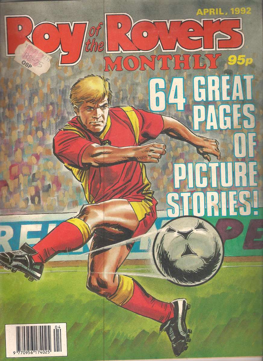 Roy of the Rovers Monthly 1992