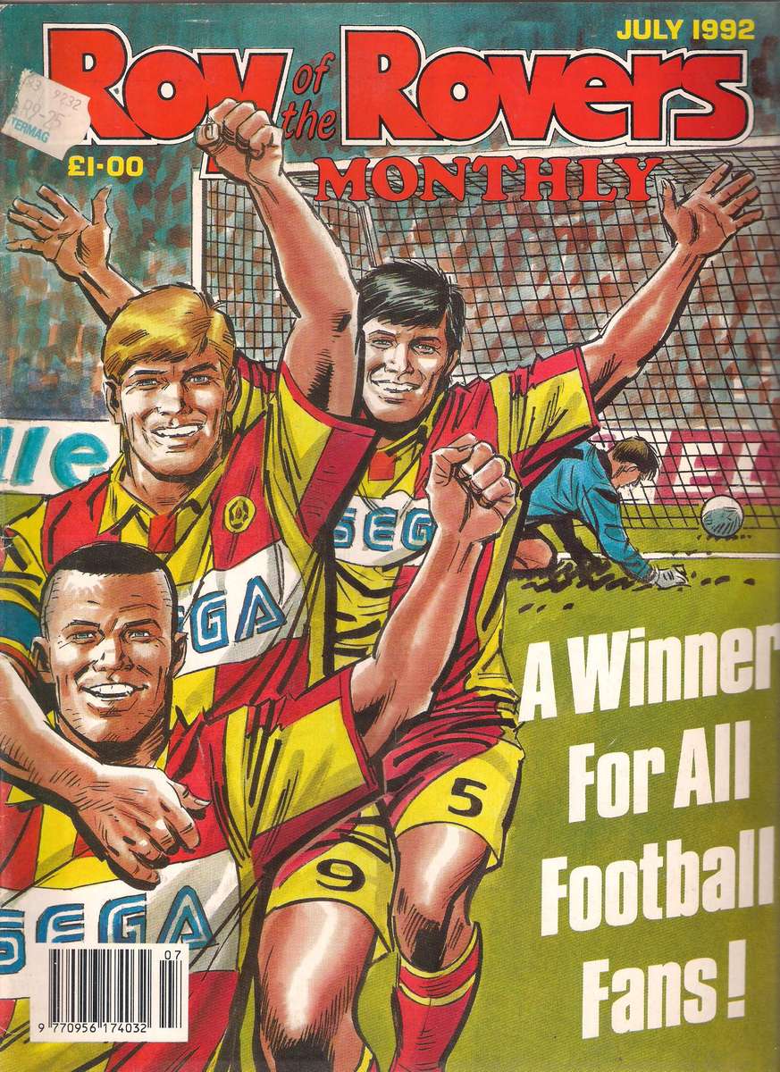 Roy of the Rovers Monthly 1992