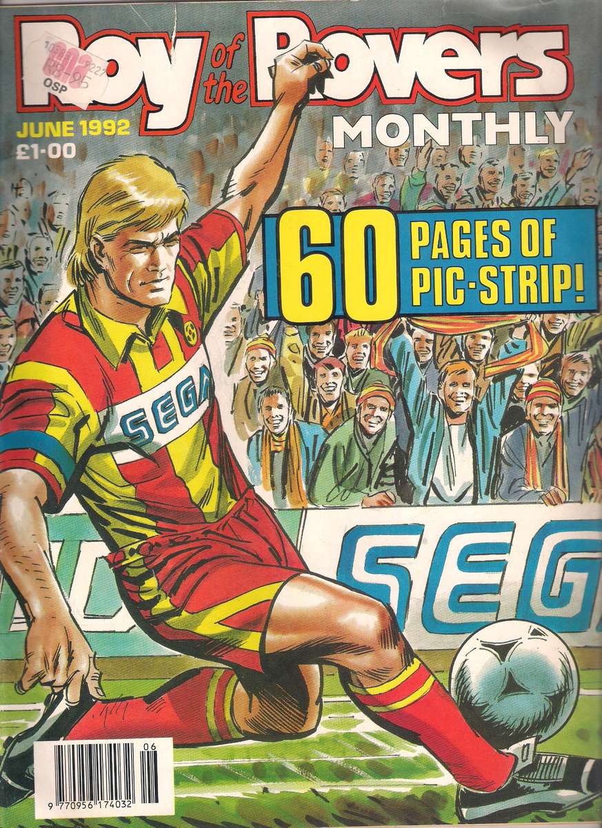 Roy of the Rovers Monthly 1992