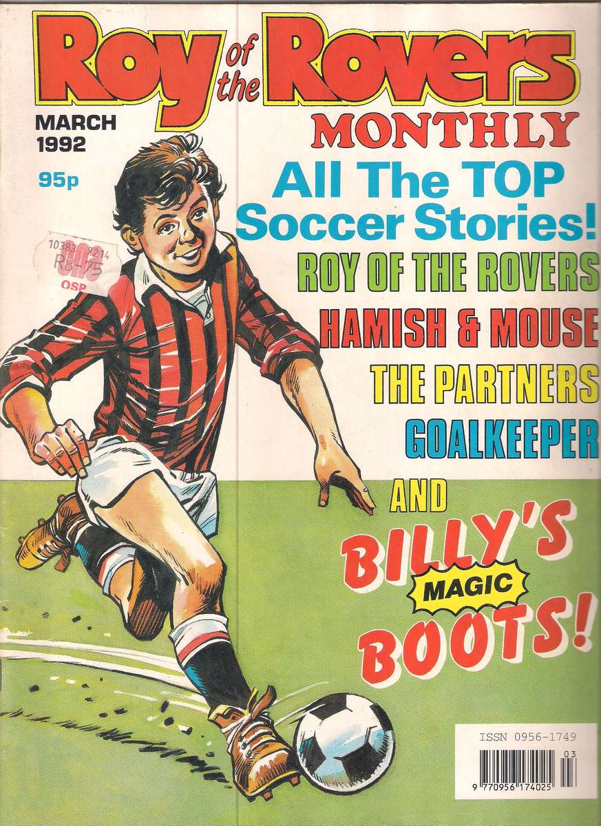 Roy of the Rovers Monthly 1992