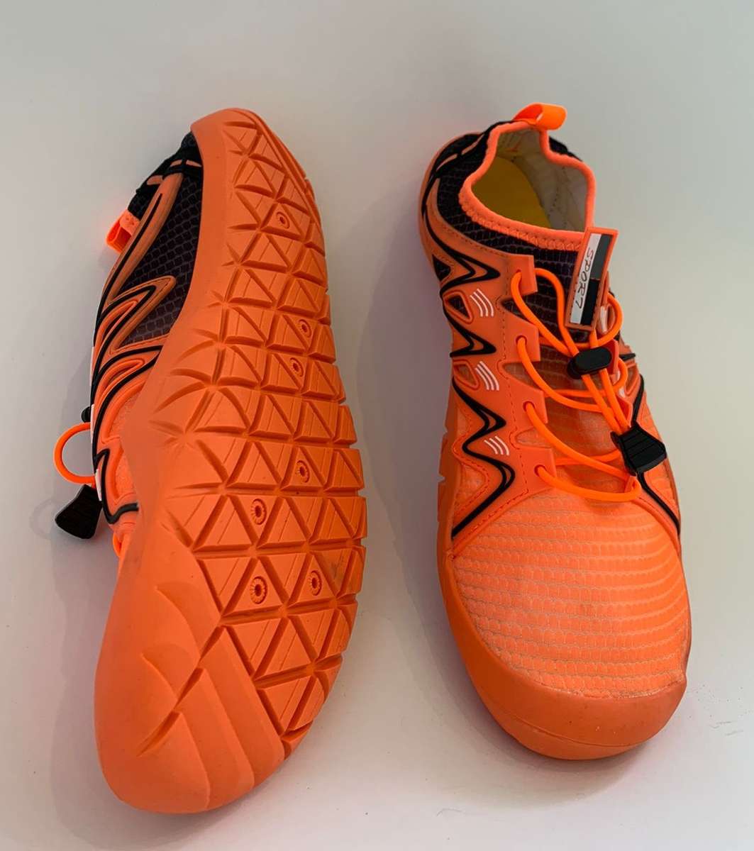 Barefoot Shoes  Orange / Black