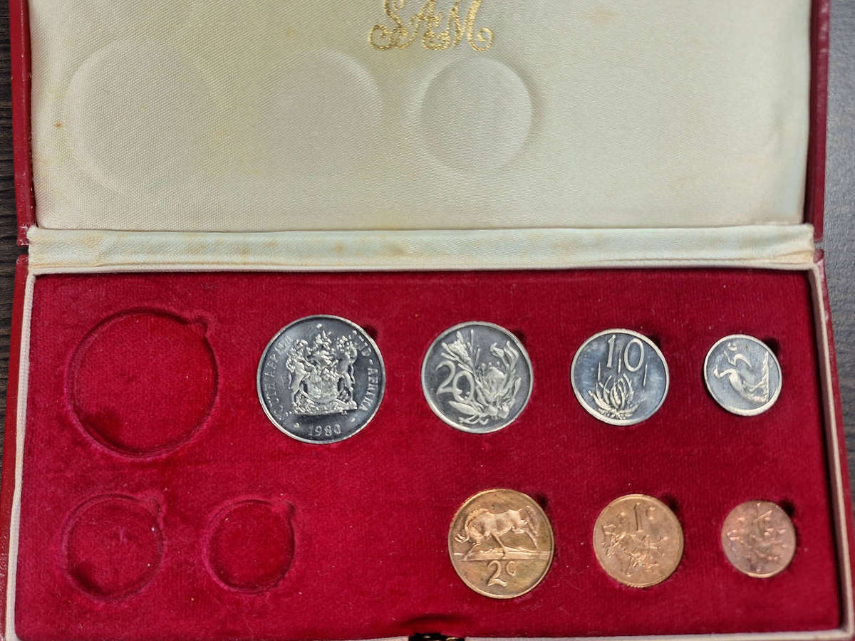1980 incomplete Proof Coin Set