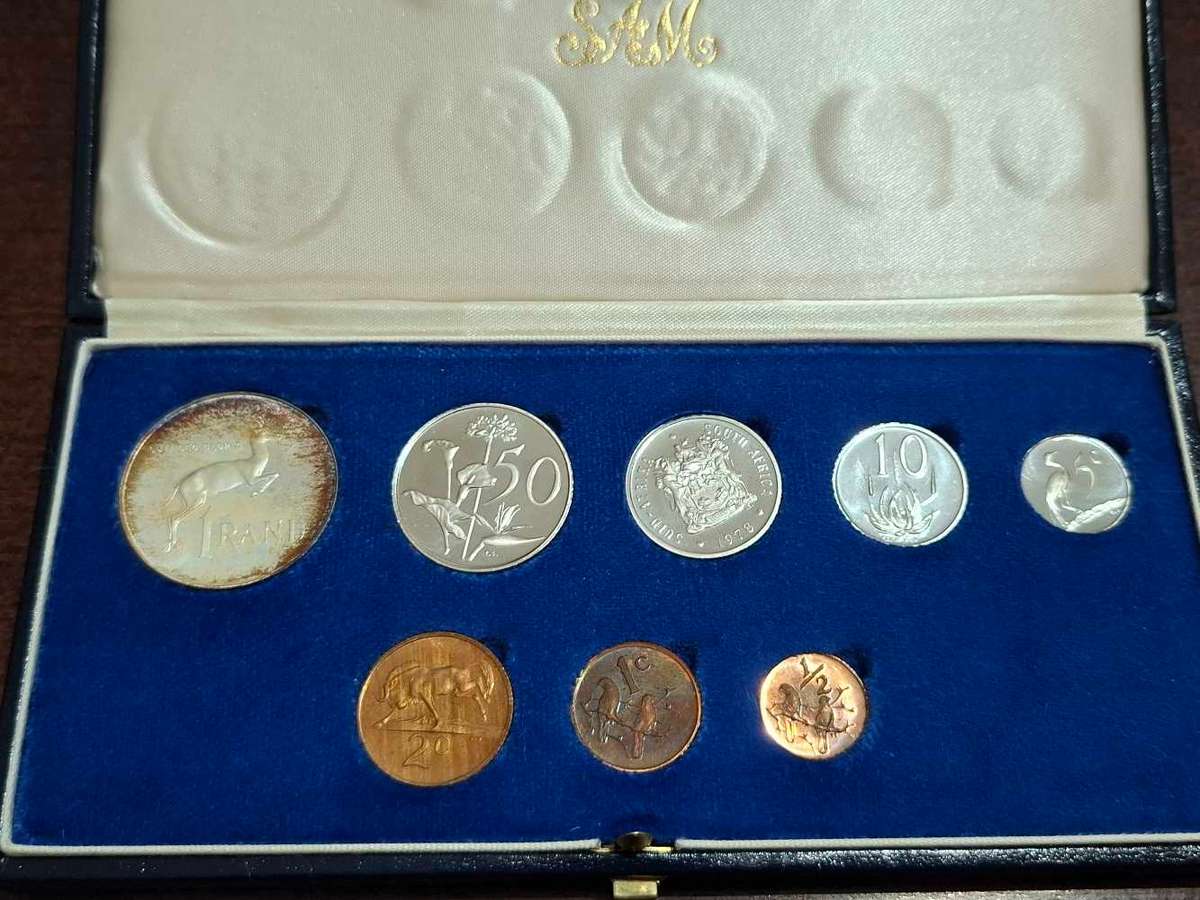 1978 Proof Set In Original SA Mint Box