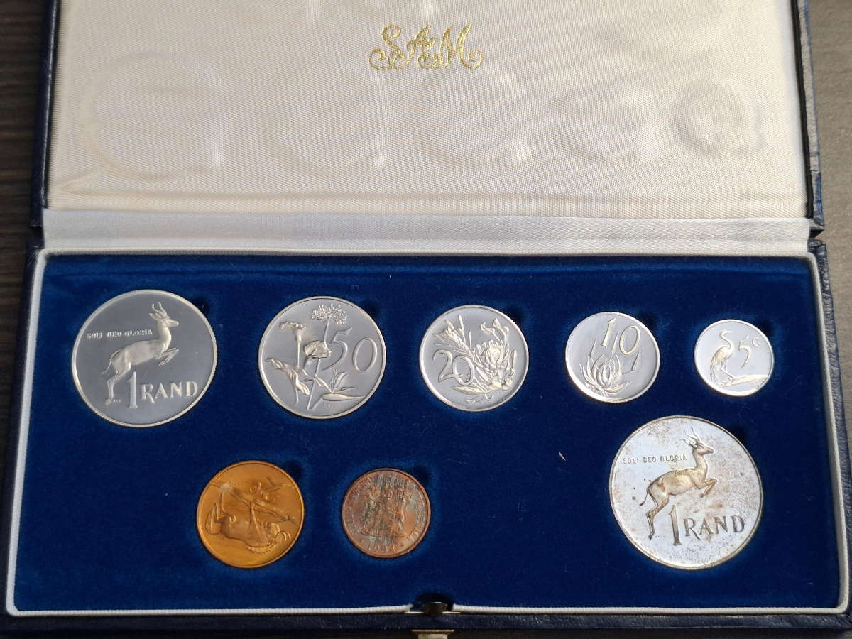 1984 proof coin set blue
