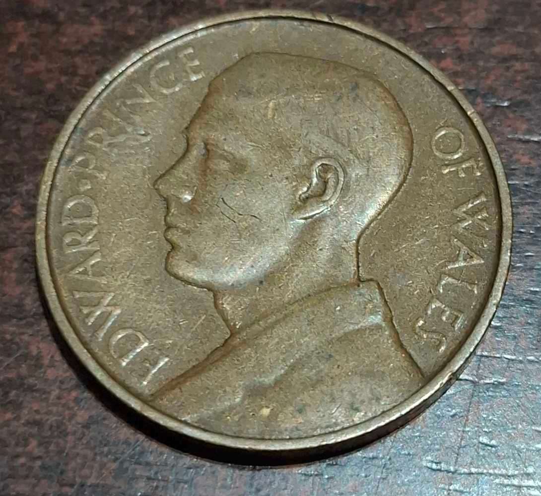 1925 Edward Prince Of Wales South Africa Medallion