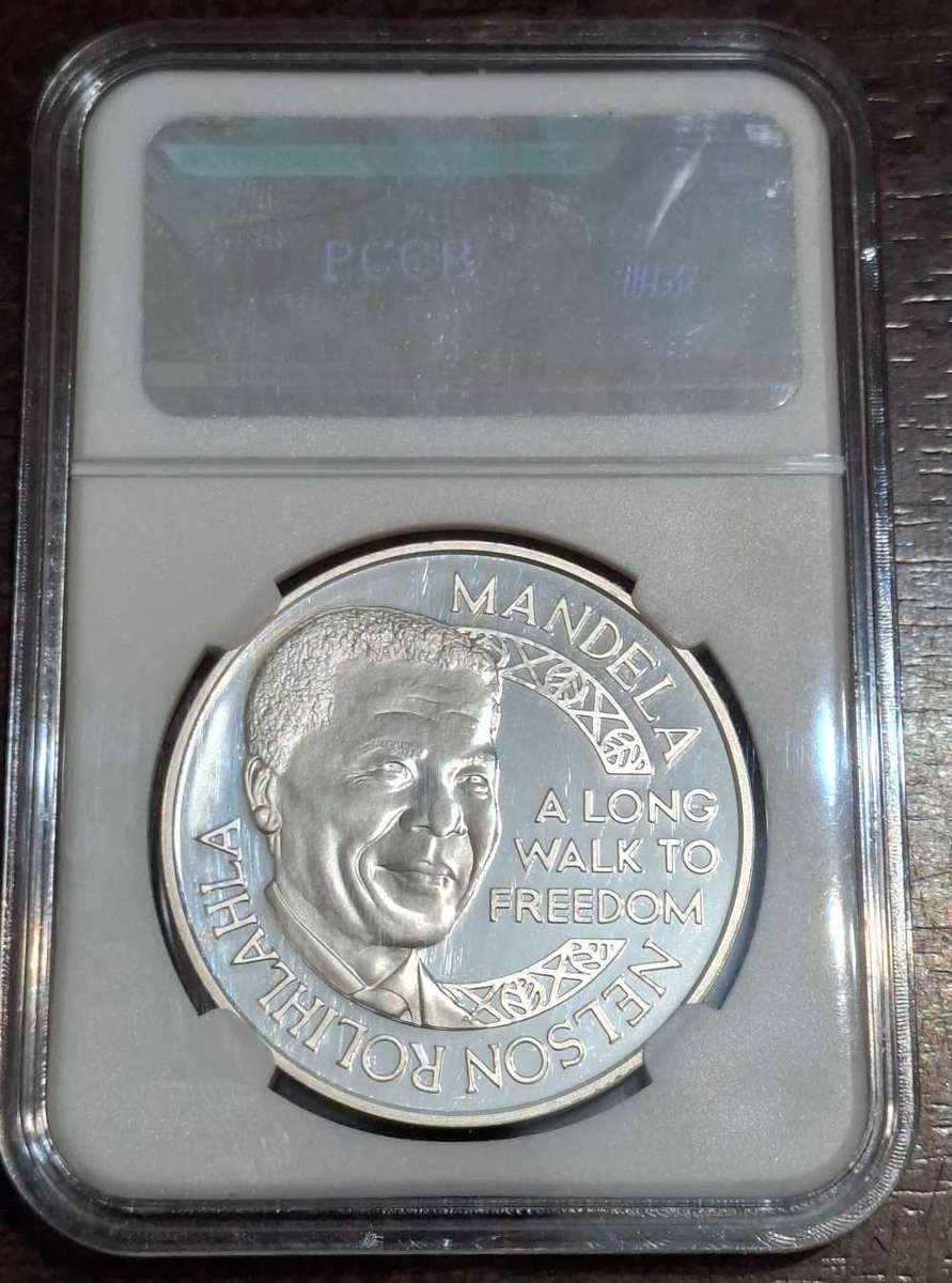 1993 Mandela A Long Walk To Freedom 1Oz Silver Coin