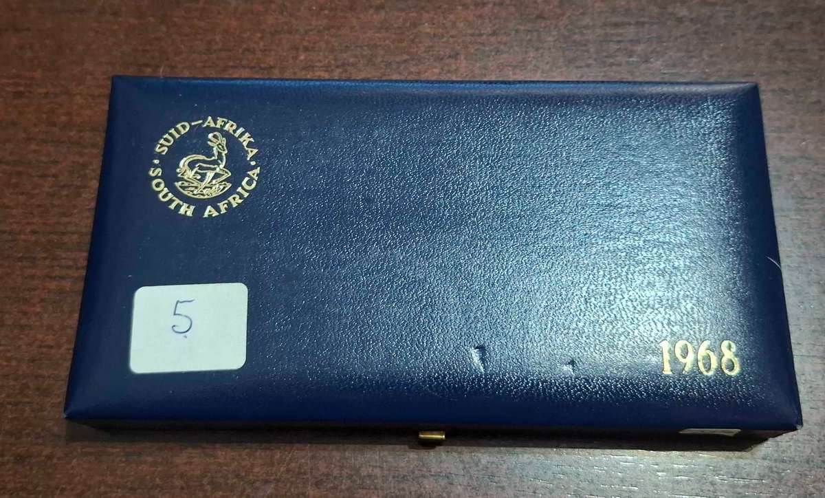 1968 Proof Set In Original SA Mint Box