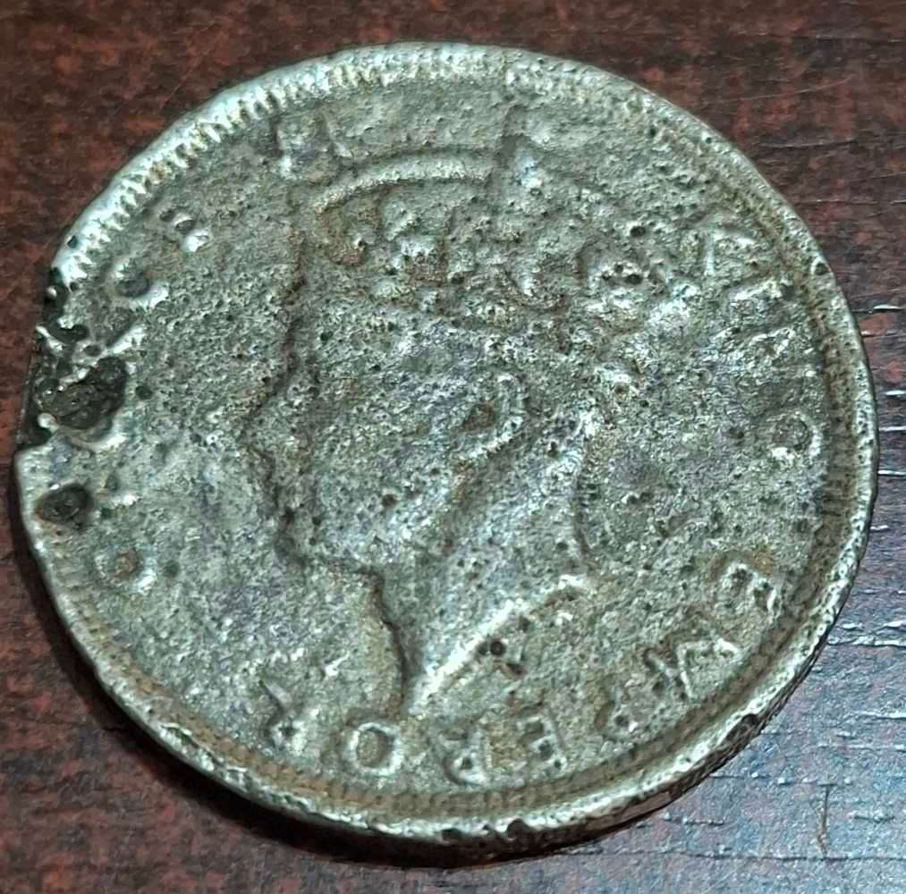 1947 Southern Rhodesia half crown featuring King George VI