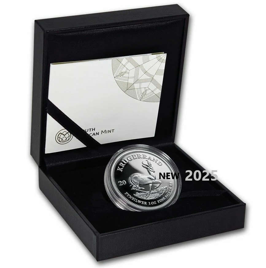 NEW* 2025 SILVER `Proof` 1oz Krugerrand