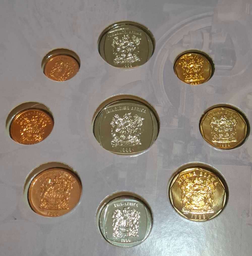 1998 South African coin set