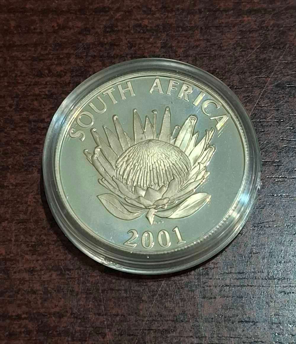 2001 Protea Series R1 Silver Proof Coin