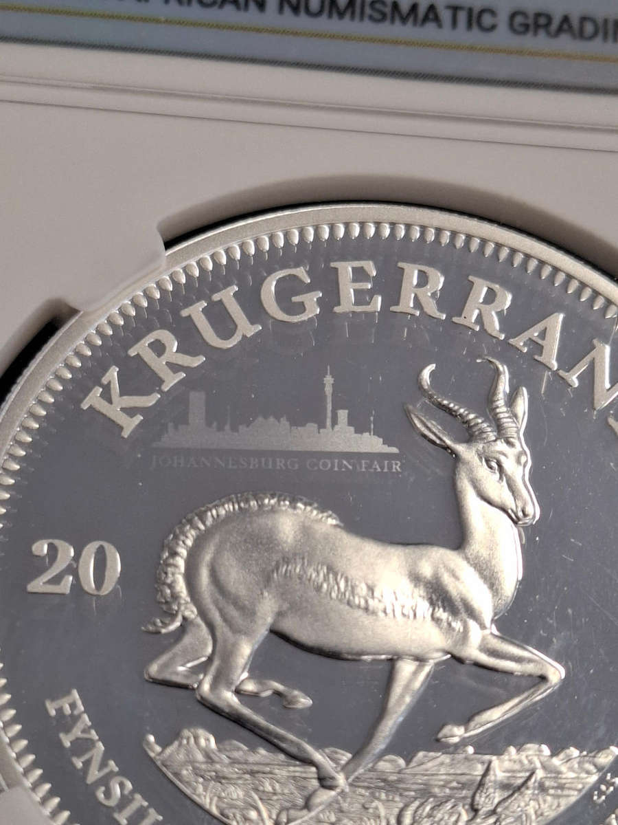 2025 Fine Silver Proof Krugerrand JHB PRIVY FIRST RELEASE 1000 MINTED