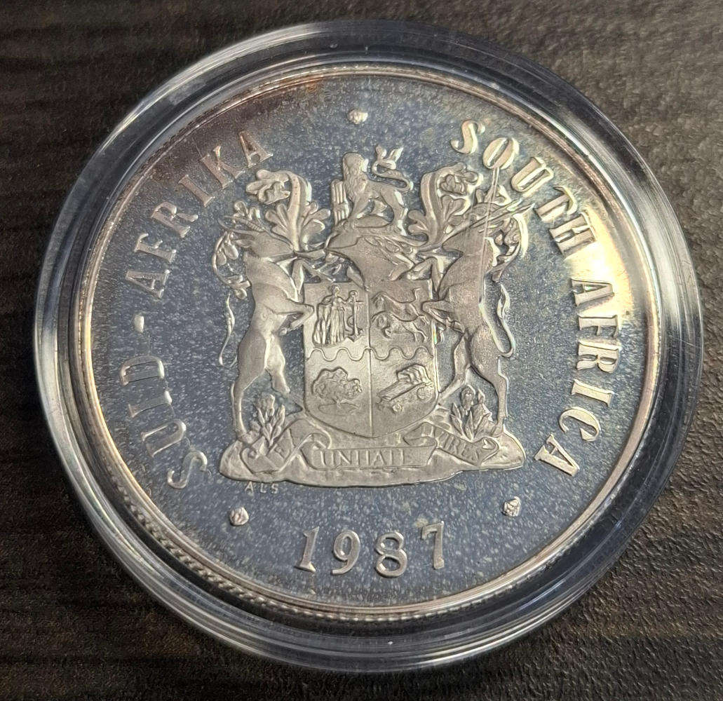 1987 R1 Silver coin