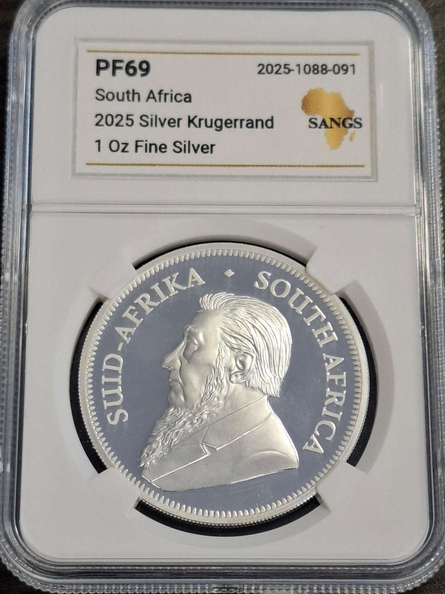 2025 1 Oz Fine SILVER PROOF Krugerrand