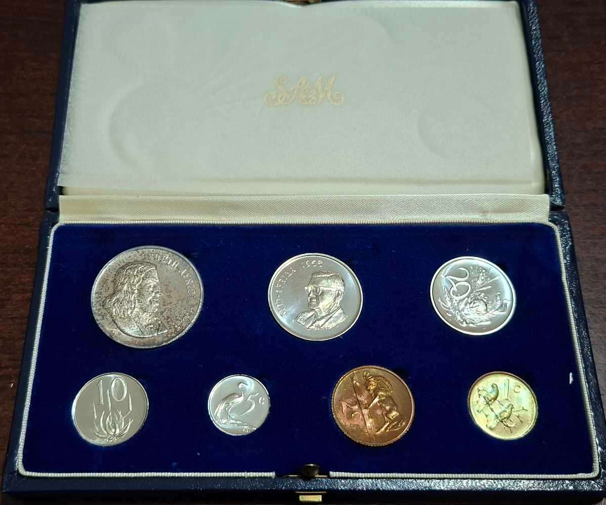 1968 Proof Set In Original SA Mint Box