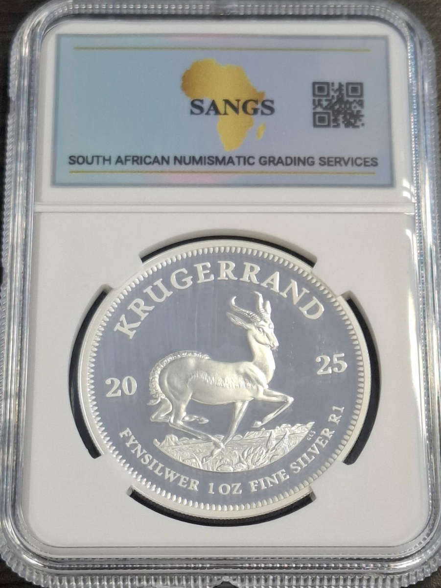 2025 1 Oz Fine SILVER PROOF Krugerrand