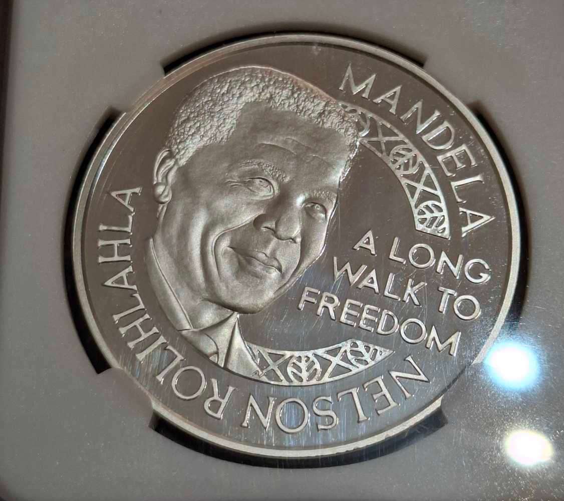 1995-2007 Mandela Rugby 1oz Silver