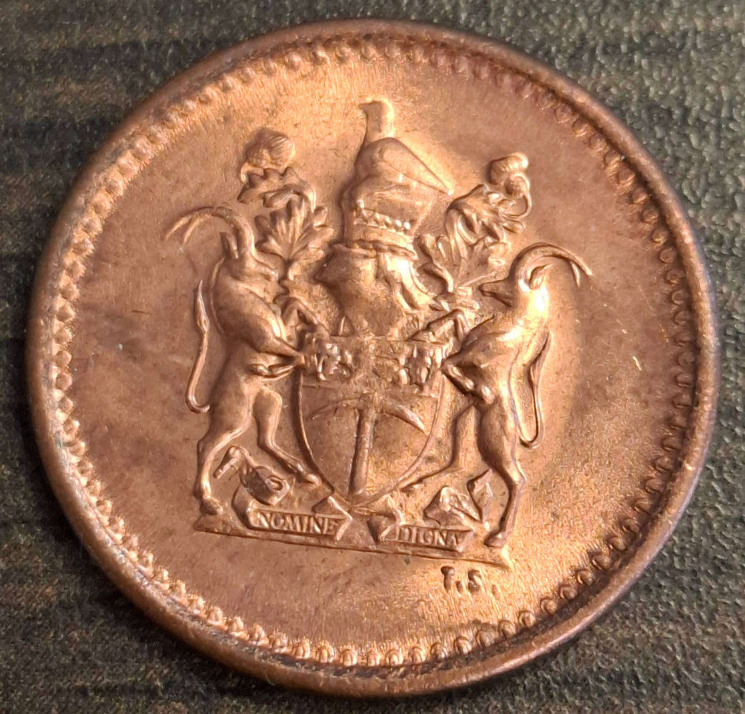 1972 Rhodesia 1 Cent