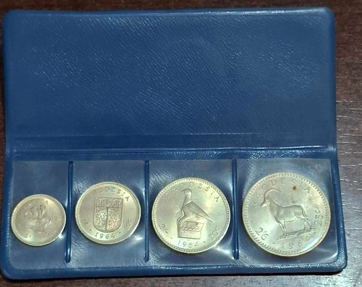 1964 Rhodesia Coin Set