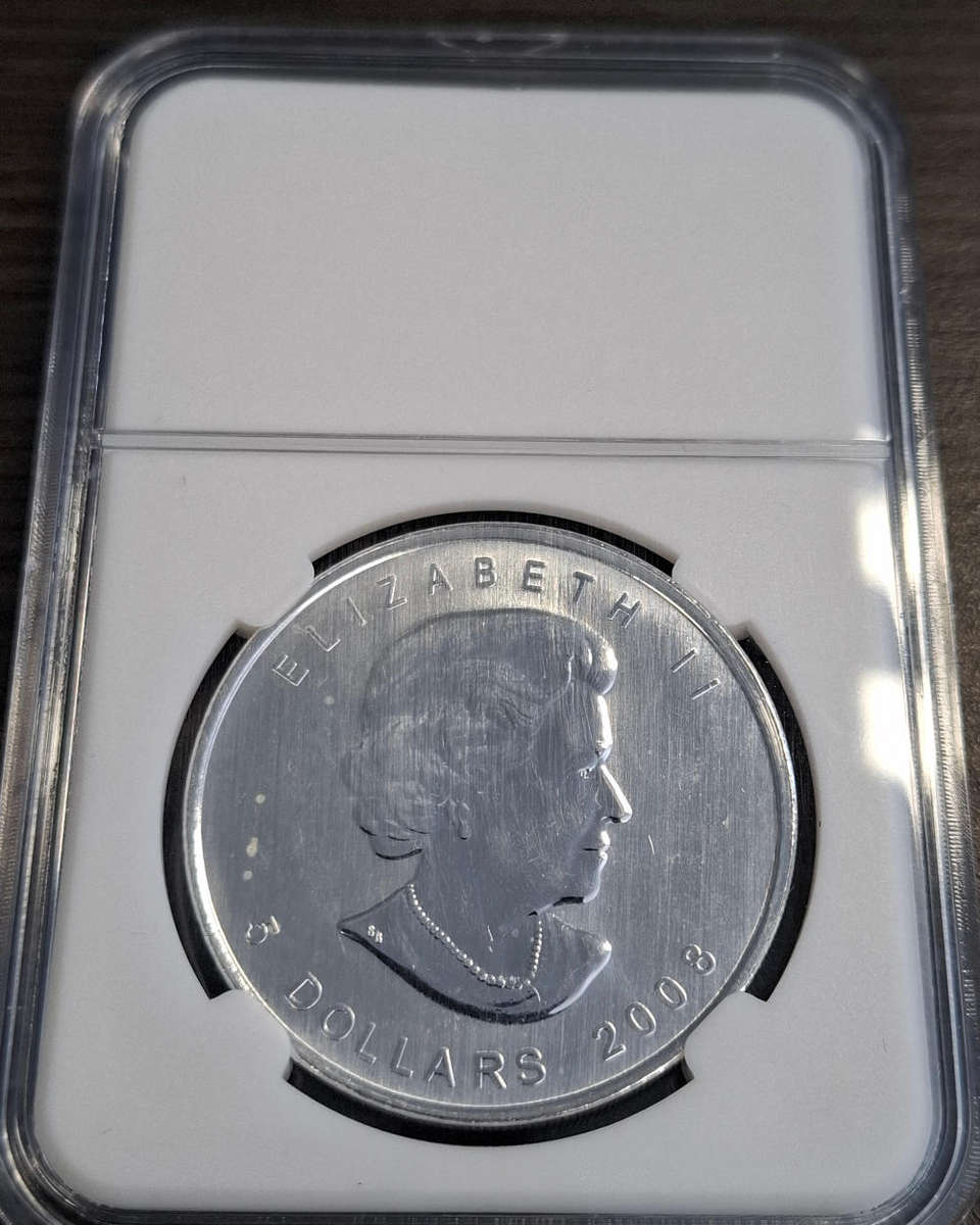 Silver Maple Leaf a special edition commemorating the Vancouver 2010 Olympic Winter Games