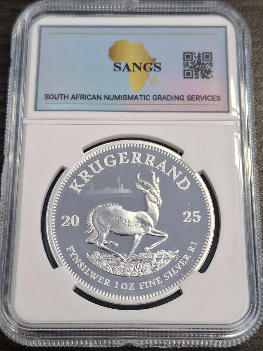 2025 Fine Silver Proof Krugerrand JHB PRIVY FIRST RELEASE 1000 MINTED