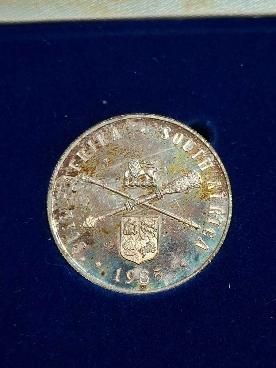 SOUTH AFRICA - 1 RAND 1985 79th ANNIVERSARY OF PARLAMENT