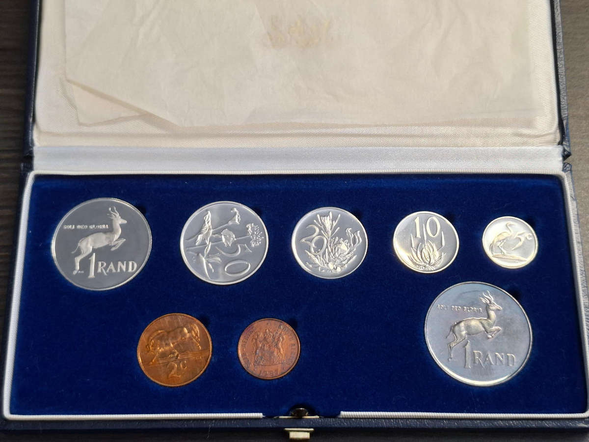 1987 proof coin set blue