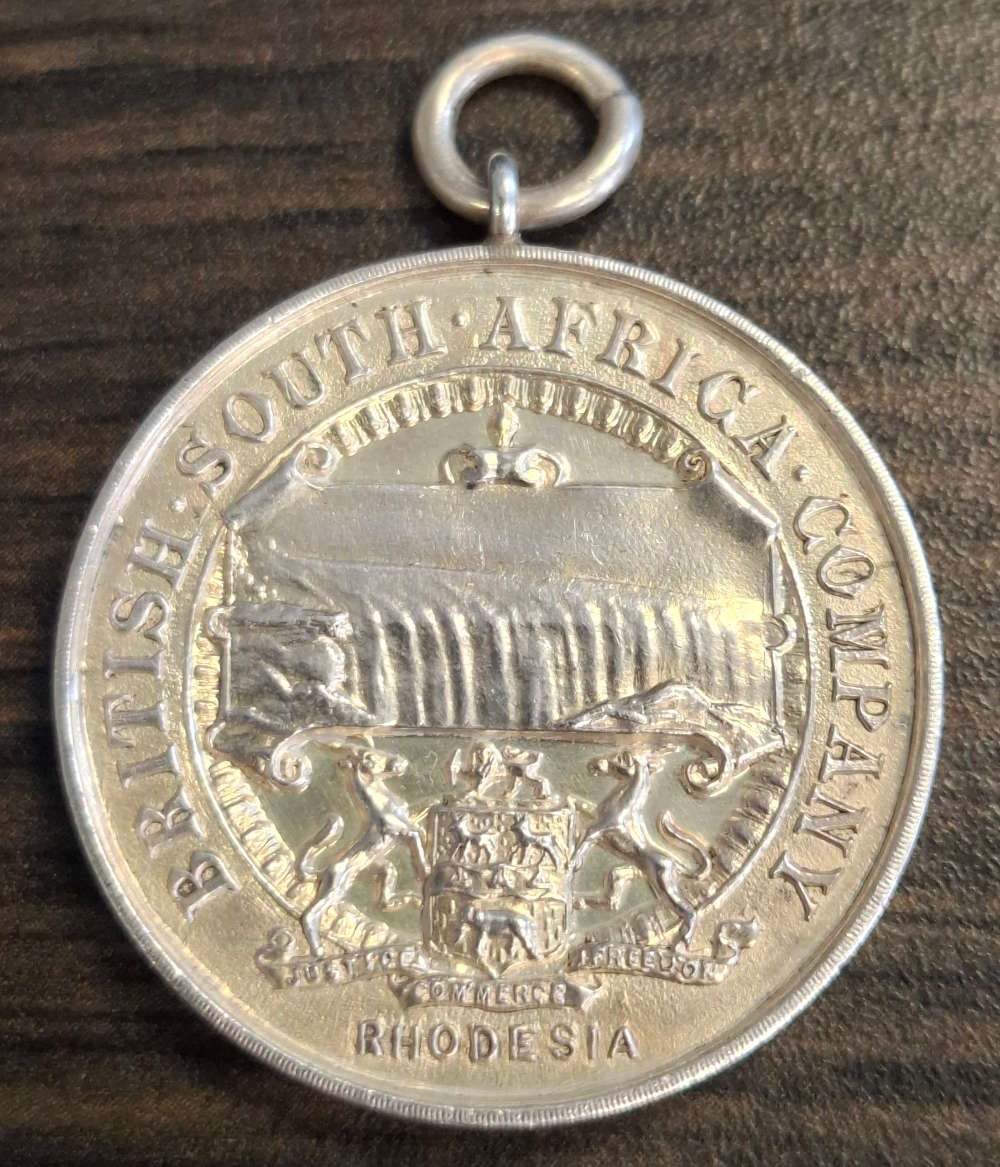 Rhodesia commemorative Rifle club medal