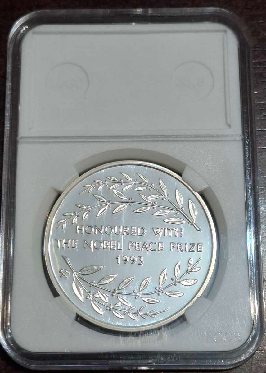 1993 Mandela A Long Walk To Freedom 1Oz Silver Coin