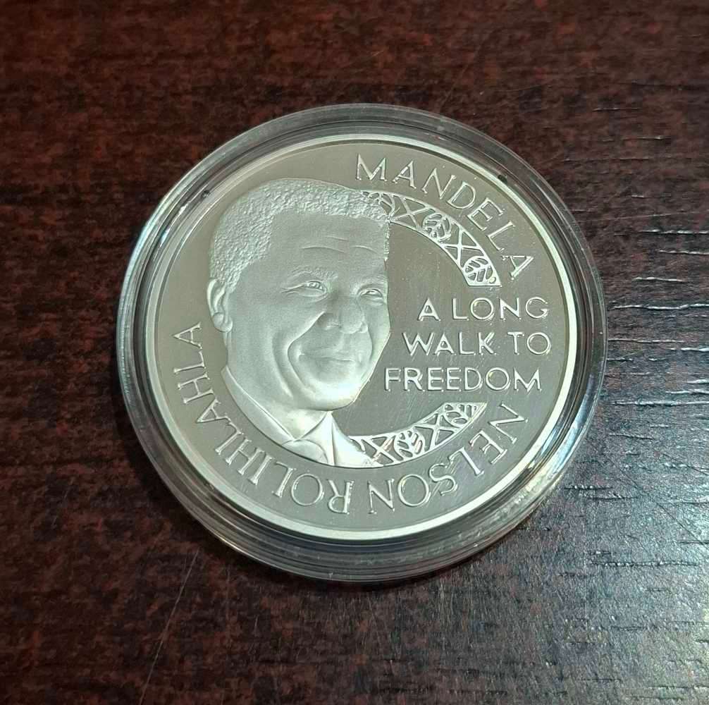 1897 A Long Walk To Freedom 1/2oz Silver includes capsule with certificate