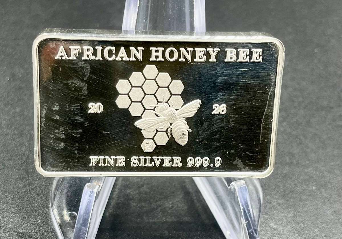 2026 Honey Bee Silver 100g Bar