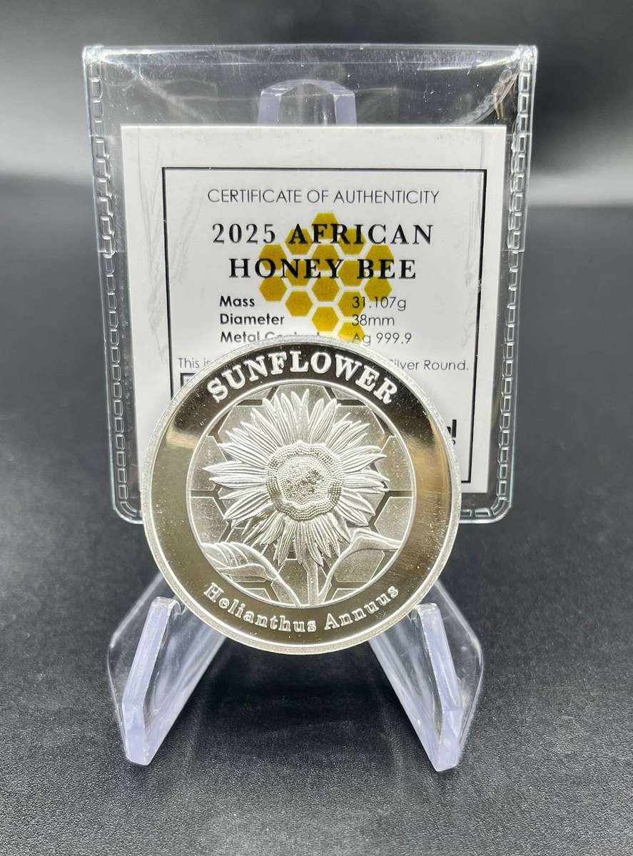 2025/6 African Honey Bee 1 oz Silver Round