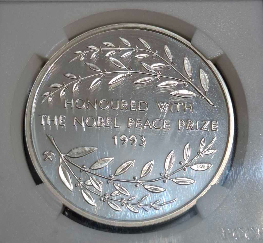 1993 Mandela A Long Walk To Freedom 1Oz Silver Coin