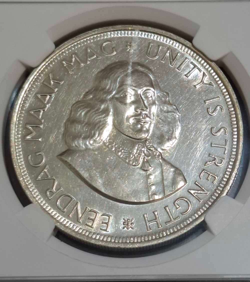 1962 South Africa 50 Cent coin