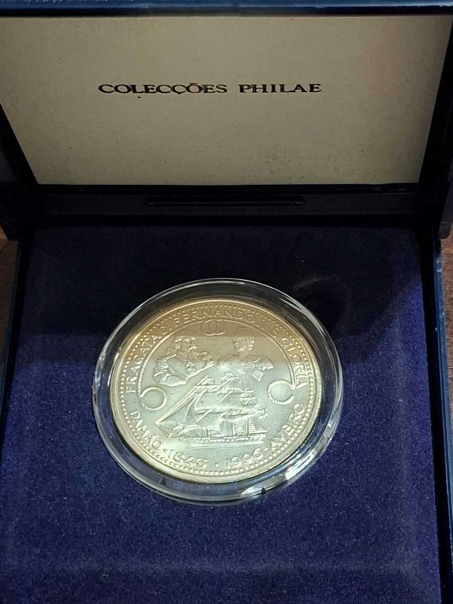PORTUGAL 1000 escudos SILVER 1996 commemorative coin